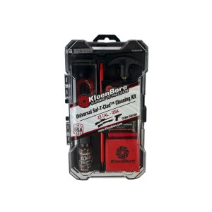 Kleen Bore SAF-T-CLAD Universal Cleaning Kit Multi-Caliber 22 10 In