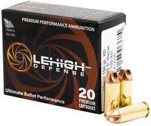 Lehigh Defense LA10150XD 10mm Auto 150gr - 20rd Box / 10ct Case