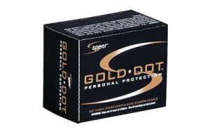 Speer Gold Dot 23602GD .25 ACP 35gr Hollow Point 20 Rounds