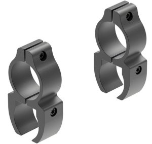 Leupold Riflman Gen 2 See-Thru Rimfire Rings Matte 1in 3/8in