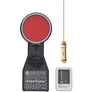 LaserLyte 1215345 Steel Tyme Laser Cartridge Kit, 9MM, Black/Red