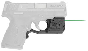 Crimson Trace LL-801G Green Laserguard Pro for S&W M&P Shield 9mm/.40
