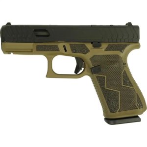 Glock V-Series Model 19 Kavorka Optic Ready & Ported Handgun 9mm Luger 15rd Magazines (3) 4 Ported Barrel FDE Cerakote USA Made