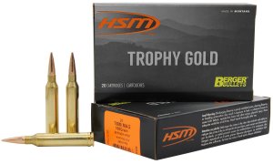 HSM Trophy Gold 7mm Rem. Mag. Berger 168 gr. Bronze