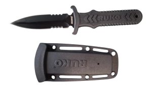RUKO RUK0097L 4 Inch 440A TIN Spear Point Boot Clip