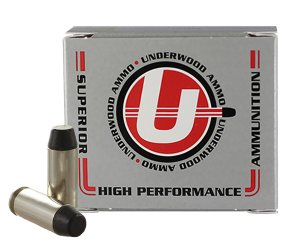 Underwood 248 10mm Auto 200gr Hard Cast Flat Nose 20 Rds