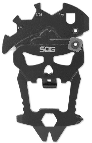 GSM Outdoors SOG MACV Tool Black Anodized 420 Stainless Steel 12-in-1