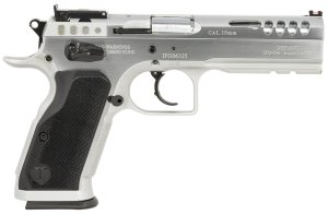 Tanfoglio TFSTOCKM10 Defiant Stock Master 10mm 13+1 4.75" Hard Chrome
