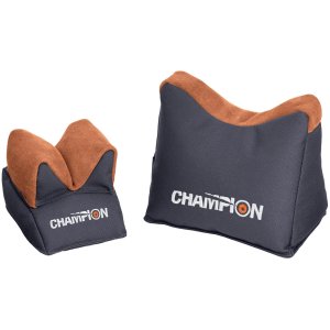 Champion 40468 Bench Rest SteadyBags Shooting Bag, Large, Suede Surface