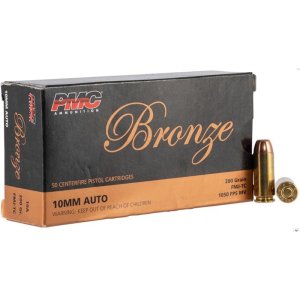 PMC Bronze Handgun Ammunition 10A 10mm Auto 200 Grain FMJ