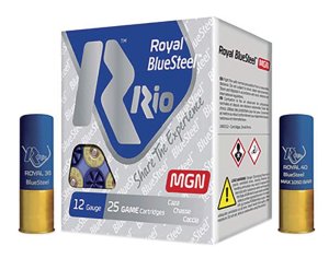 Rio Ammunition RBSM362 Blue Steel 12 Gauge 3" 1 1/4oz #2 250 Rounds