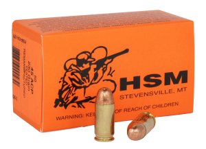 HSM Ammunition Training 45 ACP 230 gr Full Metal Jacket 50 Rounds