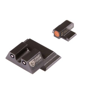 Night Fision SAW-202-007-OGZG Night Sight Set Orange Front Black Rear