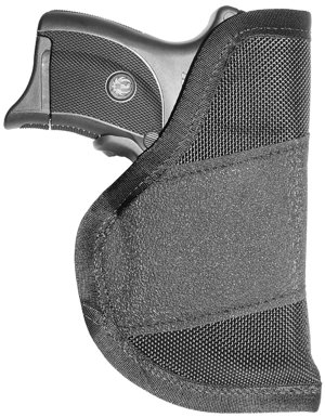 Crossfire CRFGRPLSRSA1C3 Grip Laser IWB Holster Black Nylon Ambidextrous