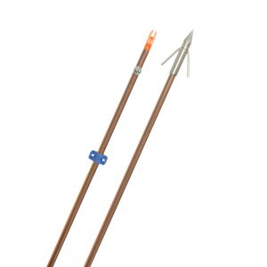 Fin-Finder Hydro Carbon IL 29.5In Bowfishing Arrow Big Head Point