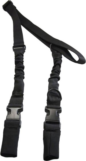 J&E Machine Tech TS-SL7B Heavy Duty Single/Dual Point Sling Black