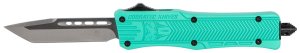 CobraTec Knives CTK-1 Small 2.75 In OTF Tanto D2 Tiffany Blue