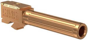 CMC Triggers Match Precision 9mm 4.01" Fluted Barrel Bronze TiCN