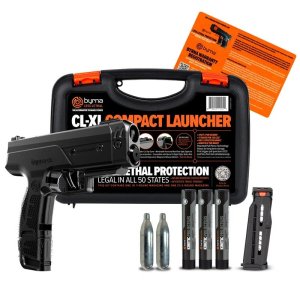 Byrna CK61600 61 Caliber 5Rd Black CO2 Tactical Kit