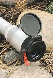 Butler Creek Flip-Open Scope Cover 1.605" Eye Size 14 Black MO20140
