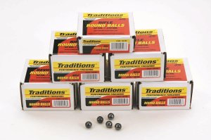 Traditions A1642 Revolver 44 Cal .454 Lead Ball 140 gr 100