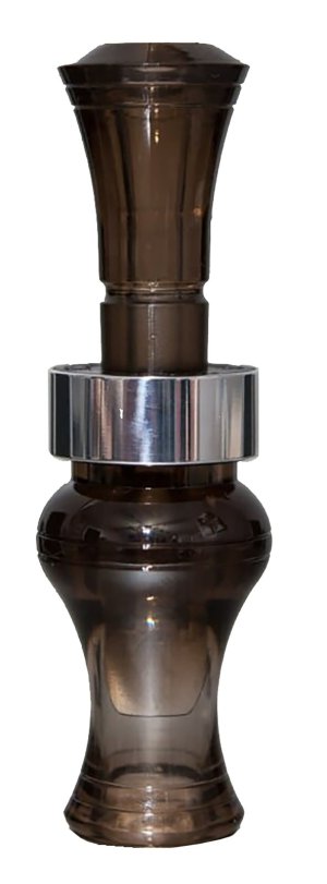 Echo 77750 Timber Double Reed Duck Call Smoke Gray Polycarbonate