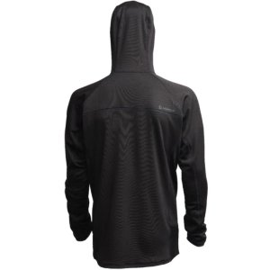 Leupold Velum Half Zip Hooded Fleece Sweatshirt Charcoal XL