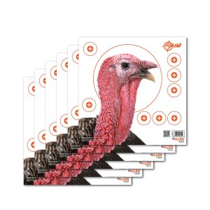 Allen EZ Aim Patterning Turkey Target 12x12 - 6 Pack