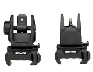 Meprolight 407100 CABS Co-Witness Backup Sights Blank Rear Green Front