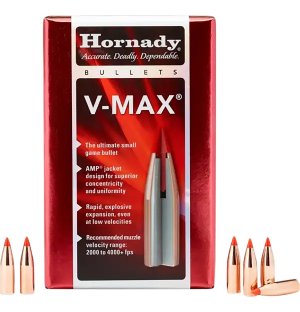 Hornady 22261 .224 50gr Polymer Tip V-Max 100ct