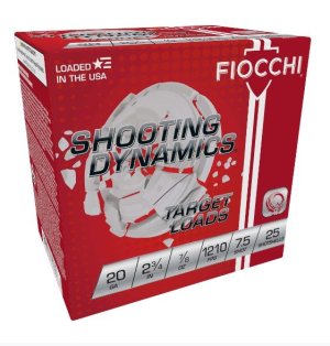 Fiocchi Shooting Dynamics 20 Gauge 2.75 In 7/8oz 1210FPS