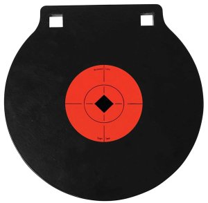 Birchwood Casey 47604 World of Targets 8 In AR500 Steel Gong Black/Orange