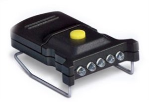 GSM Outdoors Micro Hat Clip Light 10 Lumens White LED Clip-On