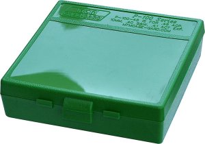 MTM Case-Gard P1004510 Multi-Caliber Handgun Green Polypropylene 100rd