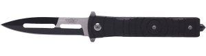 CampCo UZI Mossad III Folding Knife 2.5" Black