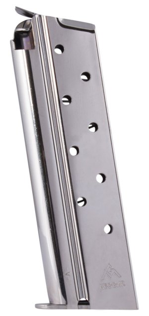 Mec-Gar MGCGGOV38N 1911 .38 Super 9rd Nickel Magazine