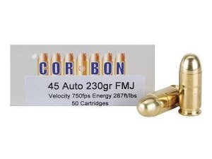 Corbon SD4523020 .45 ACP +P 230gr JHP Ammo 20 Rounds