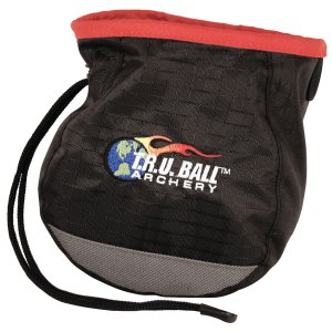 Tru Ball 611254600863 Release Pouch Black, Belt Loop, Cinch Closure