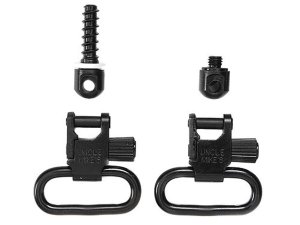 Uncle Mike's Quick Detach Forend Band Swivel Set 1" Steel Black