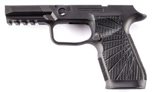 Wilson Combat P320 Carry Black Grip Module No Manual Safety