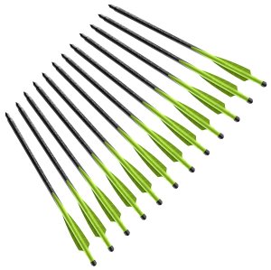 Barnett Outdoors Demun Hyperbolts BAR50037 7 In 2-Fletch 12pk 2 FLETCH