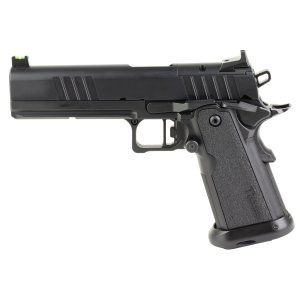 Tisas 1911 Duty DS 9mm 5 In Black QPQ Optics Ready 18+1