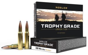 Nosler Trophy Grade 308 Win 165 Grain PT SP 20 Rounds 60053