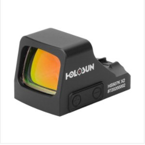 Holosun HS507K-X2 Micro Red Dot 2MOA Dot+32MOA Circle Shake-Awake