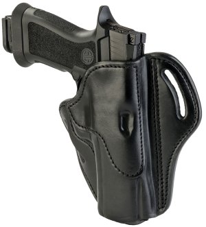 1791 Gunleather BH24SBLR Stealth Black OWB Holster for Walther PPQ