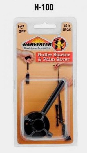 Harvester Muzzleloading Packaged Bullet Starter & Palm Saver Plus .50 Cal