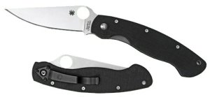Spyderco C36GPE Military Knife 4" CPM S30V G-10 Black Handle