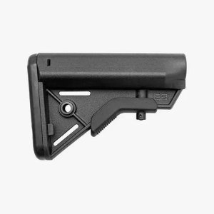 B5 Systems Bravo Stock Black AR-15 Mil-Spec
