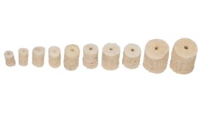 Tipton 1099945 Pistol Cleaning Kit .22-.45 Cal Nickel Plated Jags