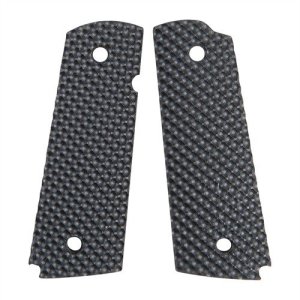 VZ GRIPS 1911 Simonich Gunner G10 Grips GUN-B-A Black Commander